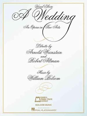 Seller image for Wedding : An Opera in Two Acts Vocal Score for sale by GreatBookPrices