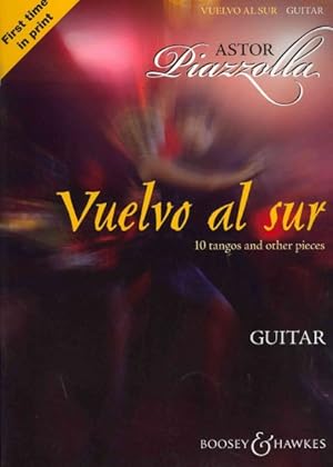 Imagen del vendedor de Vuelvo al sur : 10 Tangos and Other Pieces: Guitar a la venta por GreatBookPrices