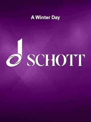 Bild des Verkufers fr Winter Day : 'homage to Basho' - for Flute, Clarinet, Percussion, Harp, and Piano - Full Score zum Verkauf von GreatBookPrices