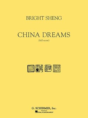 Imagen del vendedor de Bright Sheng China Dreams : Full Score a la venta por GreatBookPrices