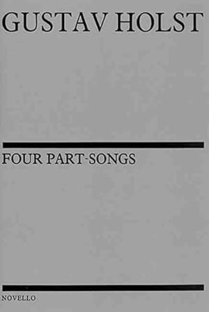 Seller image for Four Part-songs for sale by GreatBookPrices