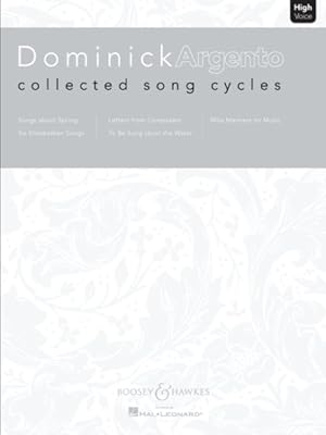 Seller image for Dominick Argento - Collected Song Cycles : High Voice for sale by GreatBookPrices