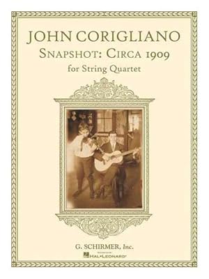 Imagen del vendedor de John Corigliano - Snapshot: Circa 1909 : For String Quartet a la venta por GreatBookPrices