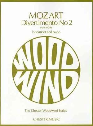 Seller image for Divertimento No. 2, from K.439b : for clarinet and piano for sale by GreatBookPricesUK