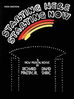 Image du vendeur pour Starting Here, Starting Now : Vocal Selections mis en vente par GreatBookPrices