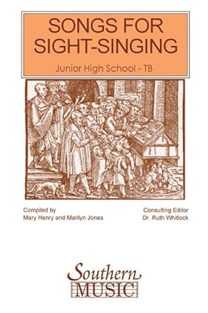Immagine del venditore per Songs for Sight Singing : Tb Book, Junior High School Edition venduto da GreatBookPricesUK