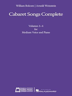 Imagen del vendedor de Cabaret Songs Complete : Volumes 1-4 for Medium Voice and Piano a la venta por GreatBookPrices