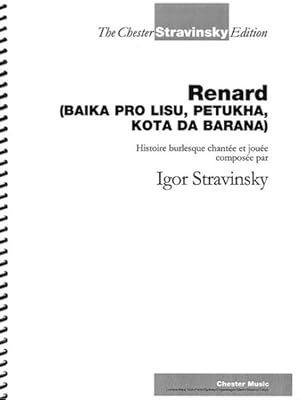 Seller image for Renard : Vocal Score for sale by GreatBookPrices