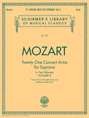 Seller image for 21 Concert Arias for Soprano for sale by GreatBookPricesUK