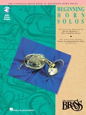 Imagen del vendedor de Canadian Brass Book of Beginning Horn Solos a la venta por GreatBookPricesUK