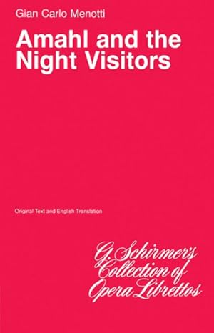 Imagen del vendedor de Amahl and the Night Visitors : Libretto a la venta por GreatBookPrices