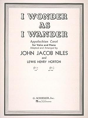 Seller image for I Wonder As I Wander : High Voice in C Minor for sale by GreatBookPrices