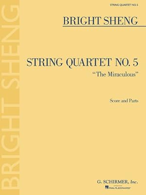 Imagen del vendedor de String Quartet No. 5 - the Miraculous a la venta por GreatBookPrices