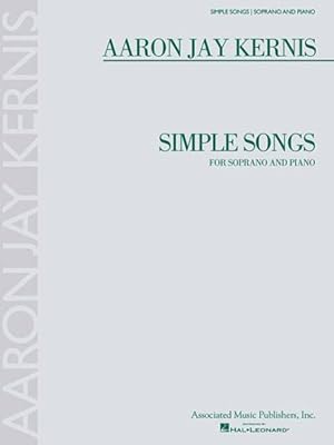 Imagen del vendedor de Simple Songs : For Soprano and Piano a la venta por GreatBookPrices