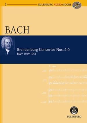 Imagen del vendedor de Brandenburg Concertos Nos. 4-6 BWV 1049-1051 a la venta por GreatBookPricesUK