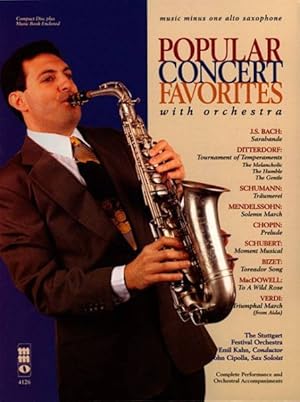 Bild des Verkufers fr Popular Concert Favorites with Orchestra : Saxophone zum Verkauf von GreatBookPricesUK