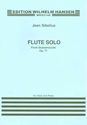 Bild des Verkufers fr Flute Solo from Scaramouche Op.71 : For Flute and Piano zum Verkauf von GreatBookPrices