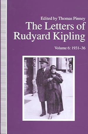 Image du vendeur pour Letters Of Rudyard Kipling : 1931-36 mis en vente par GreatBookPrices