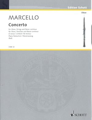 Seller image for Concerto D Minor / D-Moll / Re Mineur : For Oboe, Strings and Bass Continuo / Fur Oboe, Streicher und Basso Continuo for sale by GreatBookPricesUK