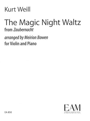 Imagen del vendedor de Magic Night Waltz From Zaubernacht : For Violin And Piano a la venta por GreatBookPrices