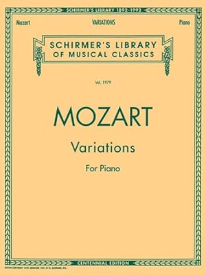 Seller image for Piano Variations : Piano Solo for sale by GreatBookPrices
