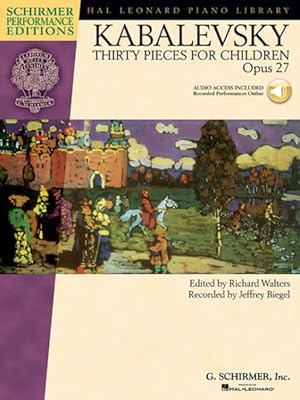 Immagine del venditore per Kabalevsky 30 Pieces for Children, Opus 27 venduto da GreatBookPrices
