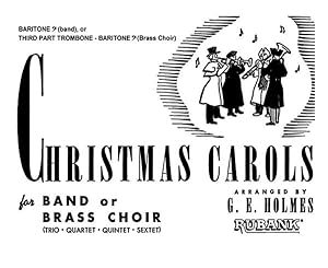 Immagine del venditore per Christmas Carols for Band or Brass Choir : Baritone B.c. venduto da GreatBookPrices