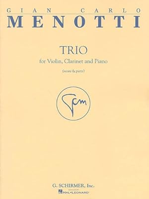 Immagine del venditore per Trio for Violin, Clarinet and Piano venduto da GreatBookPrices