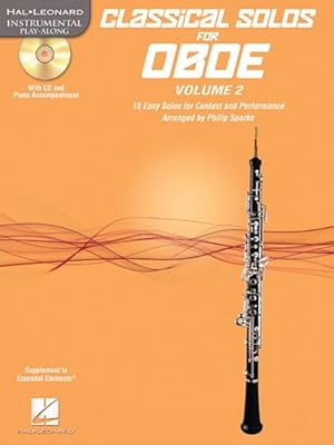 Bild des Verkufers fr Classical Solos for Oboe : 15 Easy Solos for Contest and Performance zum Verkauf von GreatBookPrices