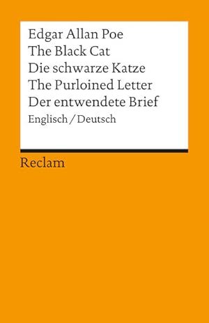 Seller image for The Black Cat / Die schwarze Katze. The Purloined Letter / Der entwendete Brief: Englisch/Deutsch for sale by Bcherbazaar