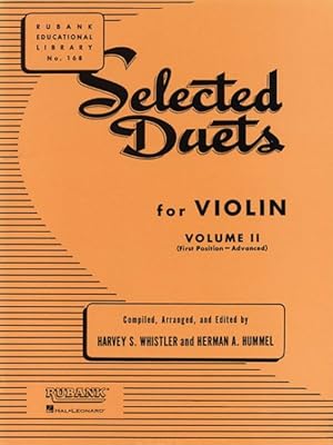 Imagen del vendedor de Selected Duets for Violin : Advanced First Position a la venta por GreatBookPrices