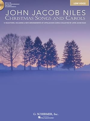 Seller image for John Jacob Niles: Christmas Carols and Songs : Low Voice for sale by GreatBookPrices