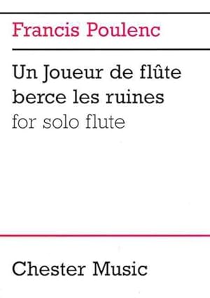 Bild des Verkufers fr Un Joueur de fute berce les ruines for solo flute zum Verkauf von GreatBookPrices