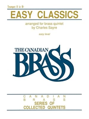 Imagen del vendedor de Easy Classics : 2nd Trumpet a la venta por GreatBookPrices