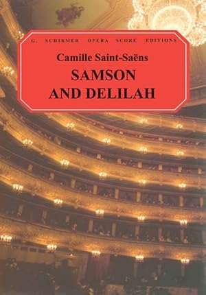 Seller image for Samson and Delilah : Opera in Three Acts/2647 for sale by GreatBookPrices