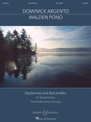 Seller image for Walden Pond for Satb Chorus, Three Violoncellos, and Harp - Full Score for sale by GreatBookPrices