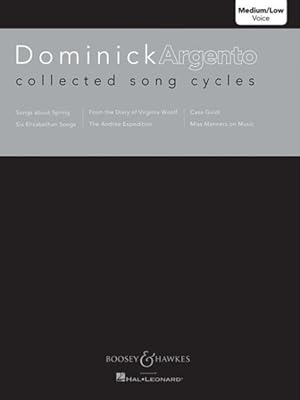 Seller image for Dominick Argento : Collected Song Cycles: Medium/Low Voice for sale by GreatBookPrices