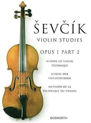 Immagine del venditore per Sevcik Violin Studies : Opus 1 Part 2: School of Violin Technique venduto da GreatBookPrices