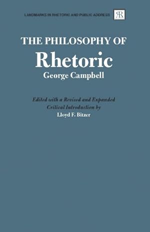 Imagen del vendedor de Philosophy of Rhetoric a la venta por GreatBookPrices