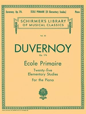 Immagine del venditore per Ecole Primaire 25 Elementary Studies, Op. 176 : Piano Solo venduto da GreatBookPrices