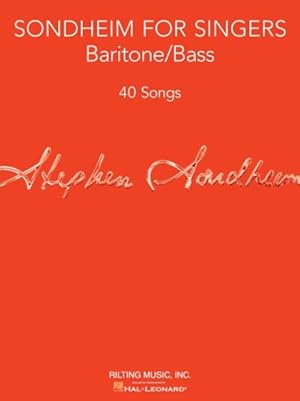 Seller image for Sondheim for Singers : Baritone/Bass: 40 Songs for sale by GreatBookPrices