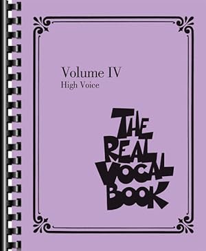 Bild des Verkufers fr Real Vocal Book : High Voice zum Verkauf von GreatBookPrices