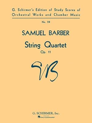 Immagine del venditore per String Quartet, Op. 11 venduto da GreatBookPrices