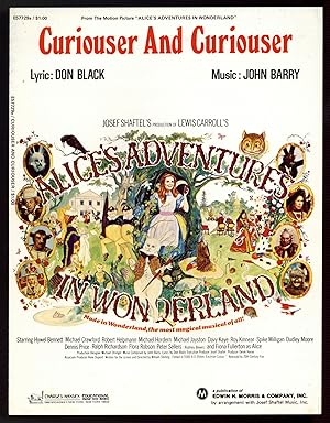 Image du vendeur pour [Sheet music]: Curiouser and Curiouser (Alice's Adventures in Wonderland) mis en vente par Between the Covers-Rare Books, Inc. ABAA