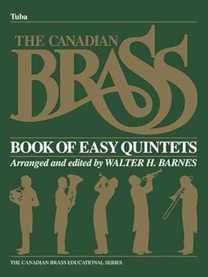 Immagine del venditore per Canadian Brass Book of Beginning Quintets : Tuba venduto da GreatBookPrices