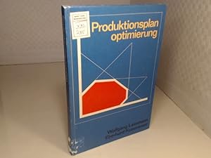 Imagen del vendedor de Produktionsplan Optimierung. a la venta por Antiquariat Silvanus - Inhaber Johannes Schaefer