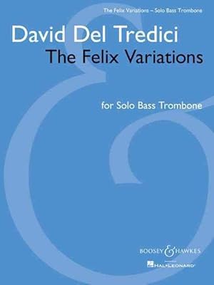 Seller image for Felix Variations : For Solo Bass Trombone for sale by GreatBookPrices