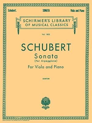 Seller image for Sonata Per Arpeggione for sale by GreatBookPricesUK
