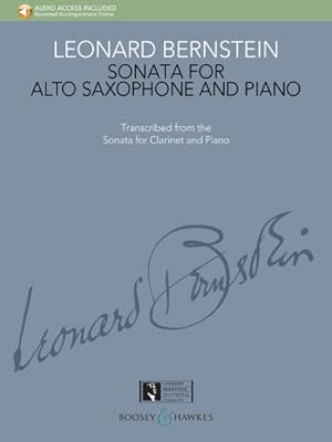Seller image for Sonata for Alto Saxophone and Piano : Transcribed from the Sonata for Clarinet and Piano - Includes Downloadable Audio for sale by GreatBookPrices
