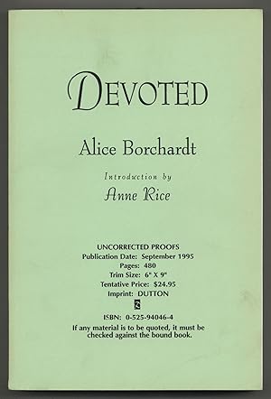 Seller image for Devoted for sale by Between the Covers-Rare Books, Inc. ABAA